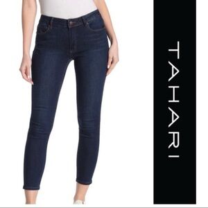 Tahari dark wash jeans Size 14